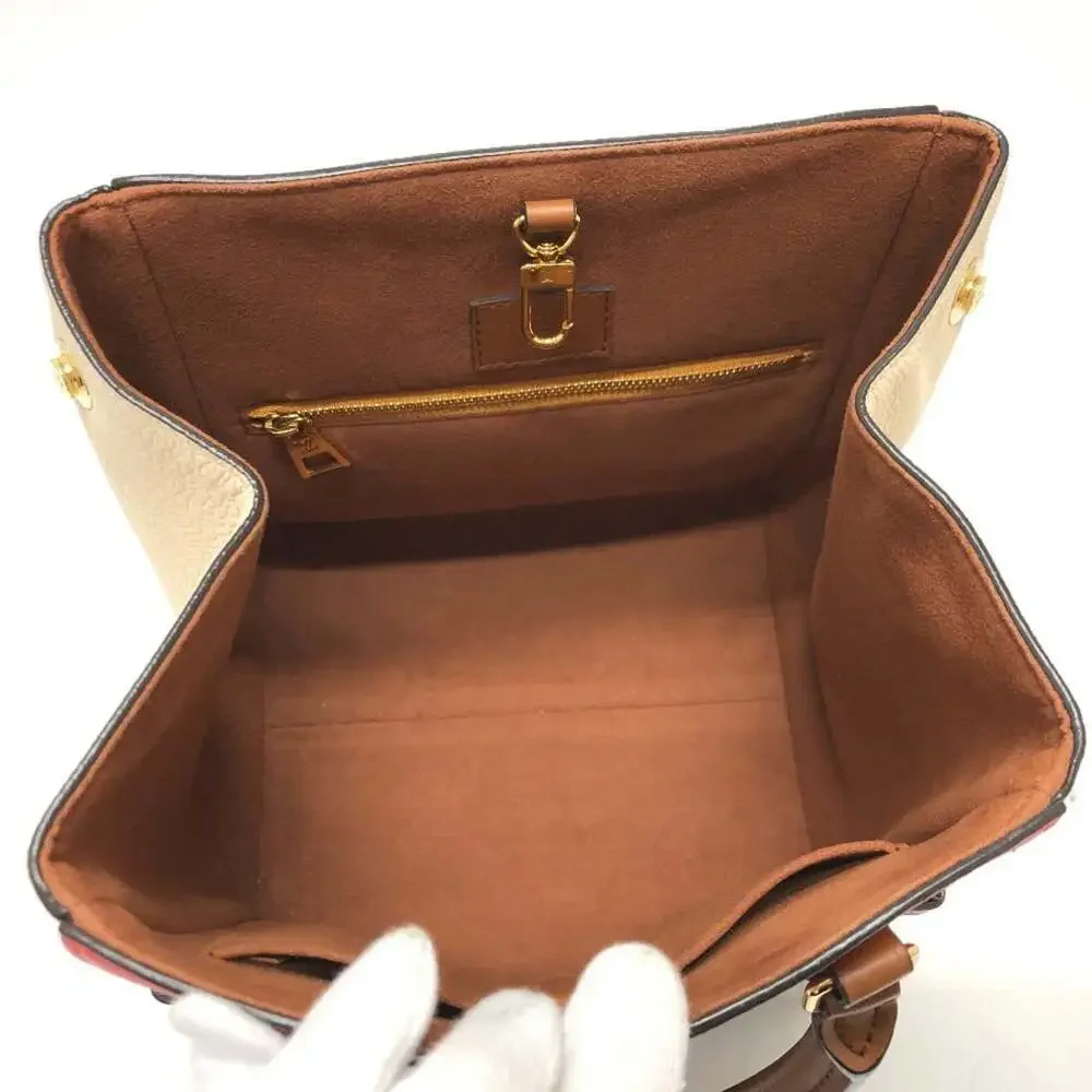 LOUIS VUITTON Brown Monogram Canvas Tote Bag